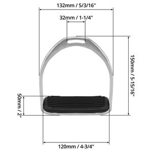 Estribos de Seguridad para Caballos de Acero Inoxidable Transpirables de Alta Calidad, Personalizados OEM, Equipo de Equitación Flexible para Exteriores - Product Image 6