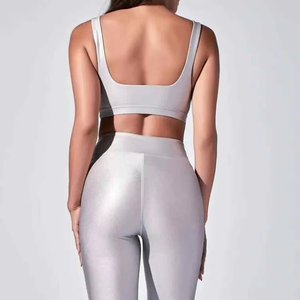 OEM High-Quality Digital Print Cross Front Sports Bra <b>Padded</b> Spandex Gym & Yoga Activewear for Women - Product Image 4