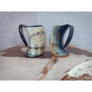 Taza Vikinga de Cuerno de Búfalo de Calidad Natural, Hecha a Mano, para Festivales de Cerveza y Regalo, Disponible a Precio de Fábrica - Product Image 4