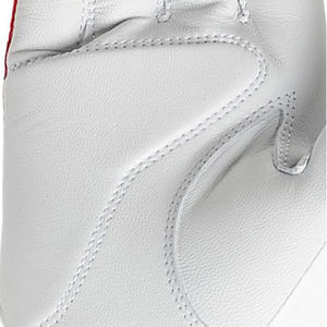 Gants de frappe de baseball en cuir véritable pour adultes, couleur blanche, réglables avec fermeture auto-agrippante, pour hommes et femmes, écologiques et légers - Product Image 6