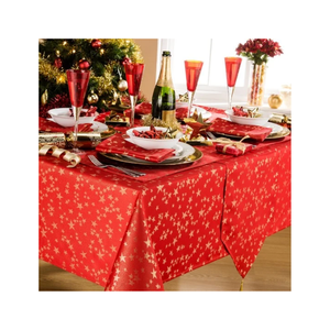 Green Embroidered Luxurious Lightweight Cotton Home Party Dining Vintage <b>Table</b> <b>Cloth</b> 100% Organic Classic Woven Washable - Product Image 6