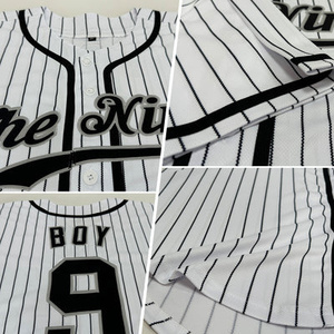 Uniforme de baseball personnalisé, impression par sublimation de qualité supérieure, logo, numéro et nom pour les vêtements de jeu de baseball - Product Image 4