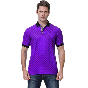 Camisa Casual de Hombre a Cuadros con Botones, Manga Corta, Tejida en Spandex/Algodón, Transpirable, Corte Regular, 220g - Product Image 2
