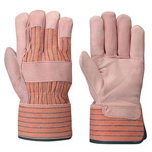 Leather Fabric Made PU Coated Hand Safety Work <b>Gloves</b> Safety Construction Hand Safety <b>Gloves</b> Available In Bulk Quantity - Product Image 1