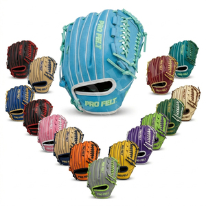 Gant de baseball personnalisé tendance 11,5 pouces pour jeunes et adultes, gant de receveur en cuir de mouton pour entraînement extérieur, OEM - Product Image 1