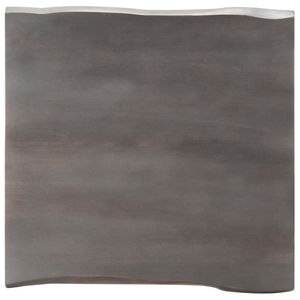Tavolino da Caffè in Legno Massello di Acacia Grigio Stile Industriale, Dimensioni 23.6x23.6x15.7 Pollici - Product Image 6