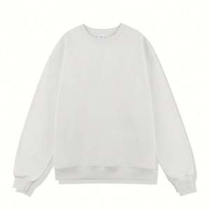 Sweat-shirts à col rond doublés en molleton, en mélange de coton lourd 450 g/m², personnalisés H5475 pour hommes et femmes - Product Image 6