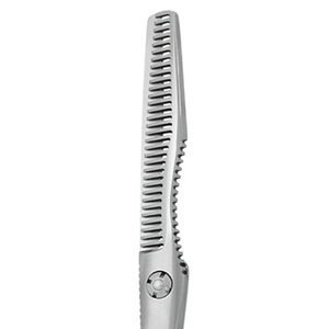 Ciseaux de coiffure en cobalt à 30 dents, en acier inoxydable, pour effiler les cheveux, usage manuel en salon ou à domicile - Product Image 6