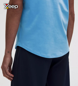 เสื้อยืดออกกำลังกายผู้หญิง XEEP แบบสบายๆ น้ำหนักเบา ทรงหลวม แขนสั้น ระบายอากาศดี คอวี ปักลายตัวอักษร - Product Image 3