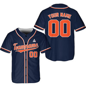 Camiseta de Béisbol Personalizada 2025 con Cuello en V, Estampado Corto, Retro, con Franjas y Logotipo Frontal, Uniforme de Equipo, Nombre y Número Personalizados, Pro 100% - Product Image 3