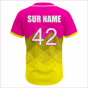 ชุดยูนิฟอร์มเบสบอลแบบกำหนดเองของ Wida Sports น้ำหนักเบา ระบายอากาศได้ดี แห้งเร็ว ผลิตด้วยเทคนิค Sublimation สำหรับทีม  ผู้ผลิต OEM - Product Image 3