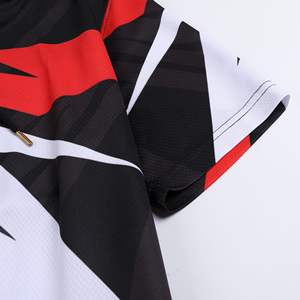 Camisetas con Capucha Blancas para Sublimación al por Mayor, Transferencia Térmica, Verano, 100% Poliéster, Transpirables, de Secado Rápido, Directo de Fábrica - Product Image 4