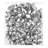 Silver Butterfly Bow Gift <b>Ribbons</b> Polyester Woven Metallic Christmas Decorations with Graphic Design 10pcs Set - Product Image 4