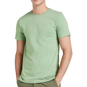 Nouveauté 2026 T-shirt pour homme 100% Coton Col rond Épaules tombantes Grammage lourd Vêtements en gros T-shirt vierge à personnaliser T-shirts pour homme - Product Image 1