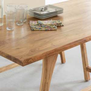 Mesa alta Vandana Solace Arista de madera de acacia - Product Image 5