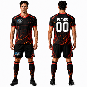 Uniformes de Fútbol Personalizables, Camisetas de Fútbol de Secado Rápido, Camisetas Originales de Alta Calidad, Uniforme de Fútbol Transpirable para Hombre - Product Image 1