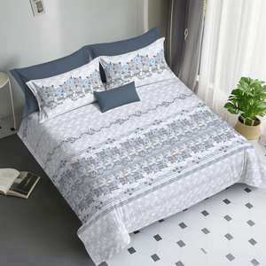 Sábanas de Algodón Transpirable con Fundas de Almohada |   Ropa de Cama de Calidad Hotelera Sin Costuras |   Suministro al por Mayor de Ropa de Cama Duradera India Pro Max - Product Image 1