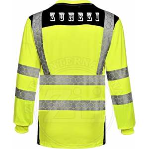 เสื้อแจ็คเก็ตทำงานฤดูหนาวแบบมีฮู้ดบุขนแกะ สะท้อนแสงหนาพิเศษ พร้อมไฟ LED  มองเห็นได้ชัดเจน มาตรฐาน ANSI Class 1 EN ISO 20471 - Product Image 2