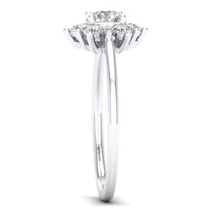 Bagues de fiançailles REYES Original Design en argent sterling 925 et moissanite pour femmes, bijoux de mariage de haute qualité en or 14K et 18K - Product Image 3
