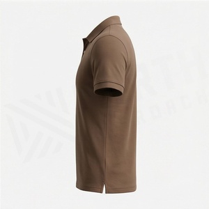 เสื้อโปโลผู้ชายแขนสั้นผ้าฝ้ายไซส์ใหญ่ พิมพ์ลายปักโลโก้ตามสั่ง สีพื้น ปรับแต่งสีได้ ชุดกีฬา - Product Image 3