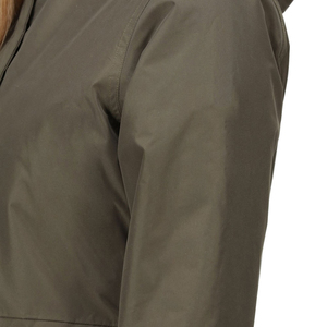 Mass Scale Ladies <b>Women's</b> Faux <b>Fur</b> Hood Parka <b>Coat</b> Quilted Padded Warm Jacket Winter Season Wear Stylish Thermal Fashion Puffer - Product Image 2