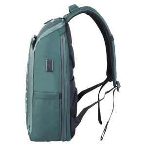 SAKOS Unisex Nylon <b>Backpack</b> with USB Port 20-35L Soft Handle Arcuate Shoulder Strap Daily Use Minimalist Style - Product Image 5