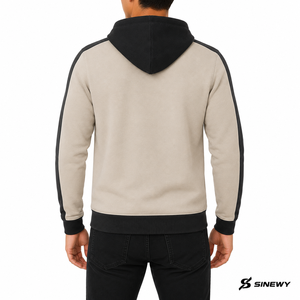 Sweat-shirt à capuche pour homme Believe Yourself, coupe ample, 100% polyester, tissu French Terry, imprimé camouflage sur le devant, poche, respirant - Product Image 6