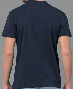 Camiseta de Algodón Estampada para Hombre, Estilo Casual, Cuello Redondo, Manga Corta, Transpirable, Corte Regular, para Uso Diario, OEM ODM - Product Image 2