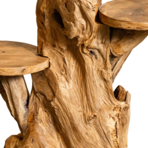 Décoration d'intérieur ARTERRA Diwali de qualité supérieure, meubles de luxe uniques, support de présentation en racine de teck organique, artisanat en bois massif, intérieur/extérieur - Product Image 3