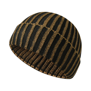 Bonnet tricoté personnalisé en gros avec logo OEM, mélange de laine de haute qualité pour adulte, style décontracté, respirant, usage quotidien, collection hiver 2026 - Product Image 4