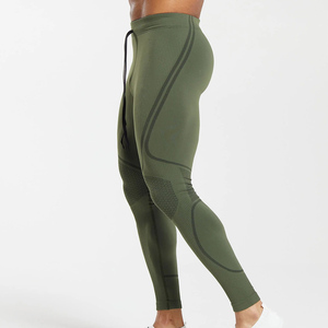 Leggings de sport pour hommes, respirants et à séchage rapide, pour la course à pied et l'entraînement - Product Image 2