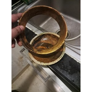 Wholesale Vintage Carved Sheesham Wood <b>Decorative</b> Bowl - Antique Distressed - Product Image 6