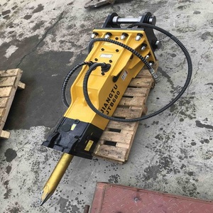 Système de pompe à marteaux brise-roche alimenté par un moteur, idéal pour les sites miniers, les chantiers de construction et les travaux de démolition difficiles - Product Image 2