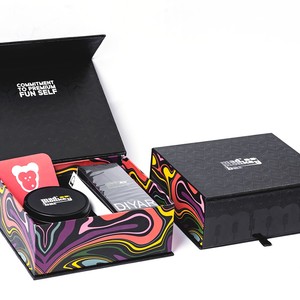 Custom Printed Rigid Paper Gift Box with Magnetic Closure Four-Color Printing & UV Coating <b>for</b> Shoes and Clothing - Product Image 1