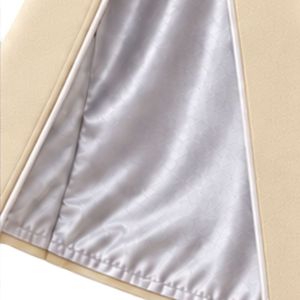 Traje de frac victoriano beige para hombre, estilo gótico, formal, de doble botonadura, chaqueta larga con bordado plateado, pantalones, invierno, 100% poliéster - Product Image 6