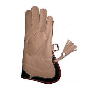 ถุงมือหนัง falconry ดีไซน์ใหม่ล่าสุด - Product Image 3