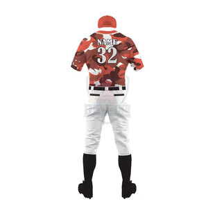 ชุดเบสบอลผู้ชายขายดี ระบายอากาศได้ดี พร้อมโลโก้แบบกำหนดเอง สีตามสั่ง และชุดทีมคุณภาพสูง - Product Image 3