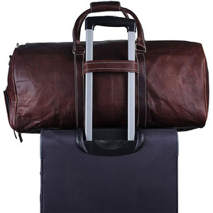 2026 Hot Sale High Premium Quality Genuine <b>Leather</b> Duffle <b>Bag</b> for <b>Men</b> Luxury Sport-Style <b>Travel</b> Duffel <b>Bag</b> for Gym Use - Product Image 5