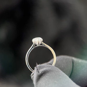 Bague en diamant taille marquise 1,50 ct D VS1 certifiée IGI Or blanc 14 carats Bijoux de fiançailles et de mariage - Product Image 3