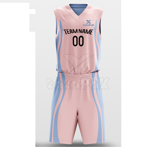 Diseña Tu Propio Uniforme de Baloncesto Reversible, Conjunto de Poliéster de Secado Rápido y Transpirable, Último Diseño a Precio de Mayoreo - Product Image 2