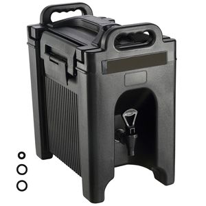 Dispenser per Bevande Isolato da 2,5 Galloni in LDPE per Alimenti, Erogatore Termico per Bevande Calde/Fredde con Capacità di 0,9 Litri - Product Image 1