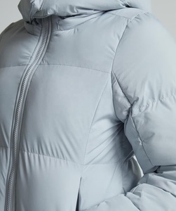 <b>Women</b> Long Puffer <b>Jacket</b> Hooded Down Coat <b>Breathable</b> <b>Waterproof</b> Winter Outerwear Custom Logo ladies long winter <b>jacket</b> - Product Image 3