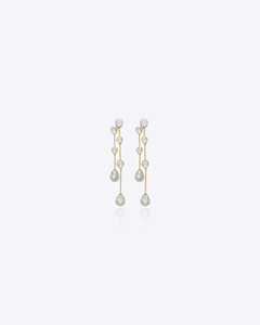 Rosira Drop <b>Earrings</b> Elegant Floral Inspired Statement <b>Dangle</b> <b>Earrings</b> for Women Party Wedding Evening Fashion Jewelry Gift - Product Image 1