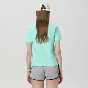 เสื้อยืดสตรีทแวร์ทรงเข้ารูป แห้งเร็ว เย็นสบาย แต่งลายปัก น้ำหนัก 200 GSM ระบายอากาศได้ดี ซับเหงื่อ - Product Image 3