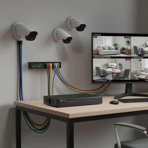 Dahua EZ-NVR1B04-P 4-Channel <b>IP</b> NVR Recorder with 4 PoE Ports CMOS Sensor Box <b>Camera</b> Style 8MP 4K Resolution - Product Image 3