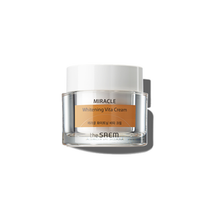 Crème éclaircissante miracle Vita de The Saem dans un emballage pratique en flacon - Product Image 1