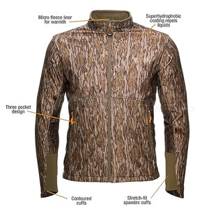 Solid Color Casual Hunting Jacket Zipper Hunting Jackets For Men Men Winter New Hunting Winter Jackets - Product Image 3