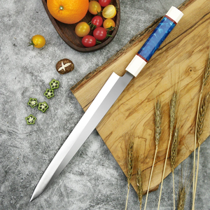 Cuchillo Yanagiba Japonés Profesional LEGACY BLADES para Sashimi, Hecho a Mano, Acero con Alto Contenido de Carbono, Cuchillo para Filetear Sushi, 8-9.9 Pulgadas, Ambidiestro - Product Image 5