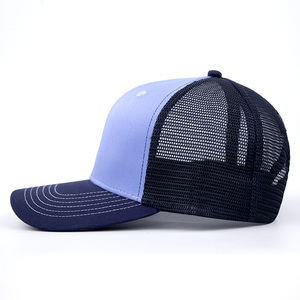 Wholesale Structured 6 Panel Mesh Custom Trucker Caps High Quality Trucker <b>Hat</b> Blank With Logo for Sell - Product Image 2