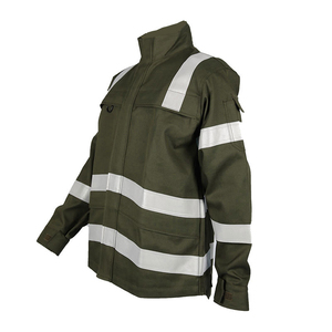 Chaqueta de Trabajo de Seguridad Reflectante de Alta Calidad para Hombre, Ropa de Trabajo de Alta Visibilidad para la Industria de la Construcción, Admite Logotipo Personalizado OEM - Product Image 1